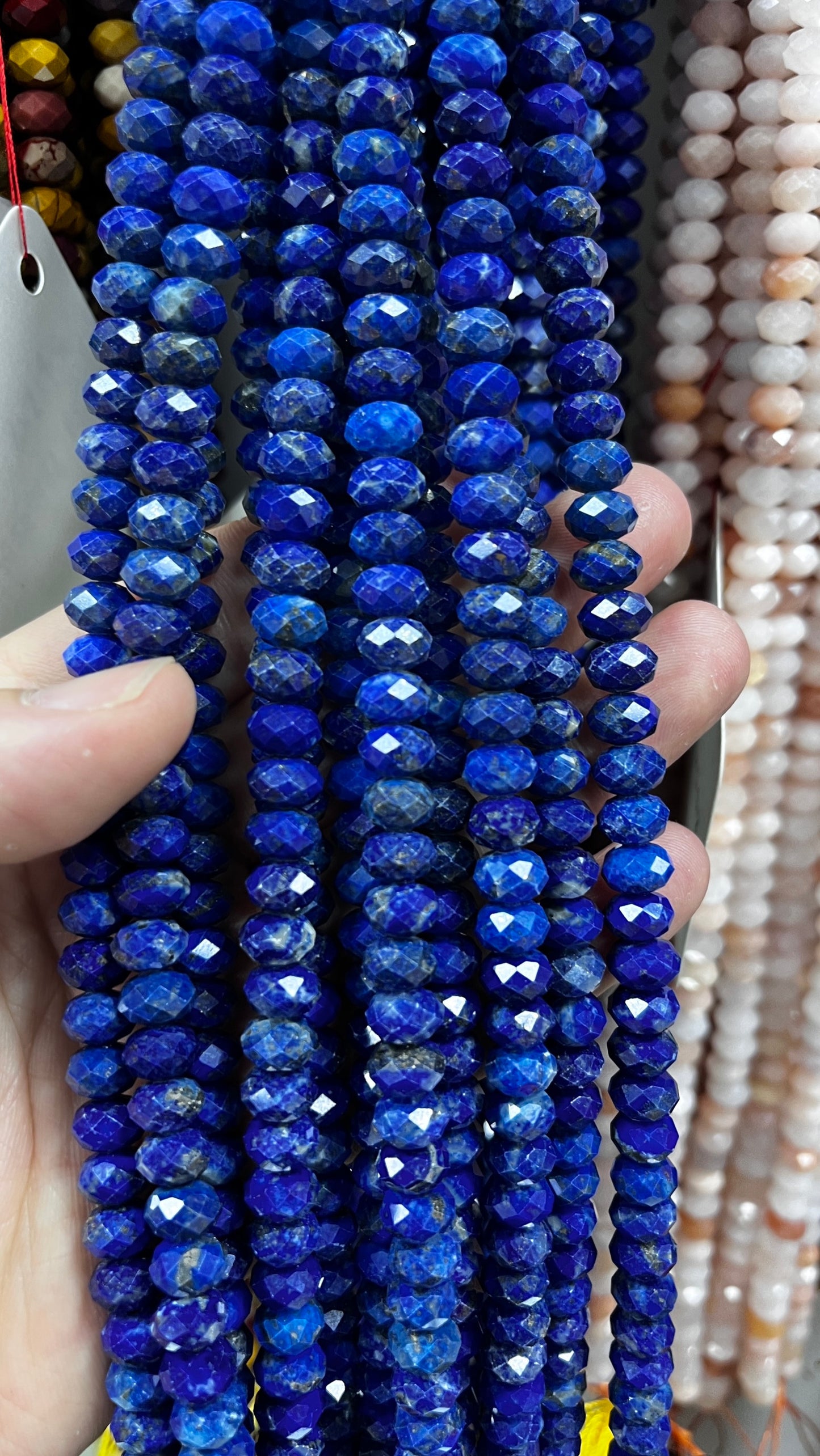 High Quality Faceted Natural Stone Beads