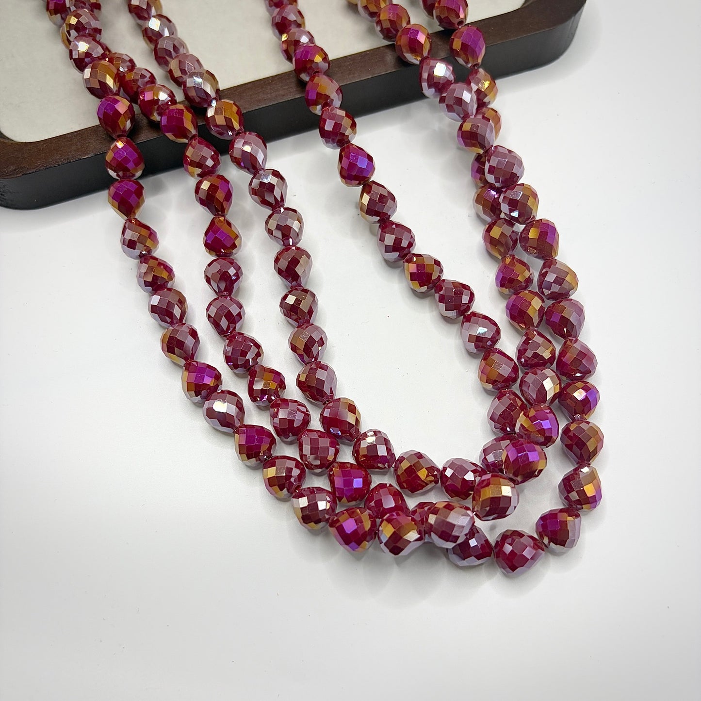 Optimized product photo - Iridescent Wine Red